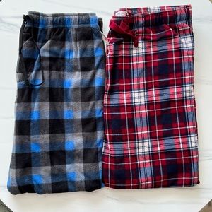 XL Men Goodfellow & Highland Outfitters Plaid Fleece Winter Pajama Lounge Pants